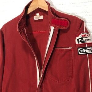 Bell Racestar Flame Resistant Cotton Jacket Red SFI Certified Racing